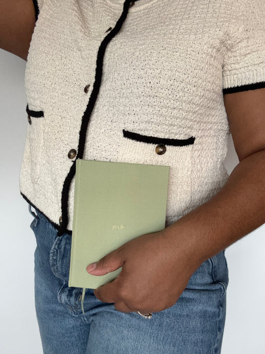 Grounded Goals Petite Journal | Matcha