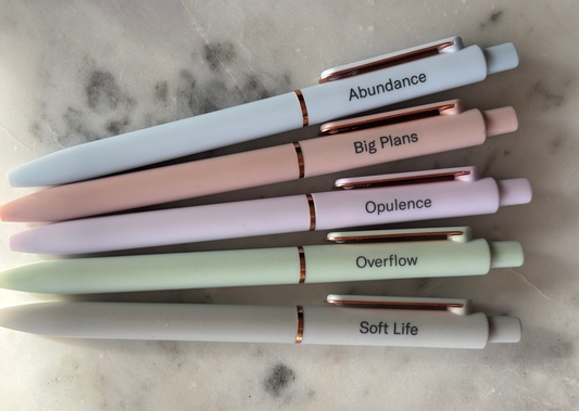 Why Affirmation Pens Can Make Journaling More Intentional