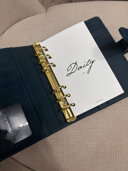 Undated Daily Planner Inserts