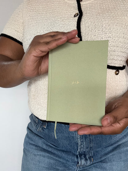 Grounded Goals Petite Journal | Matcha