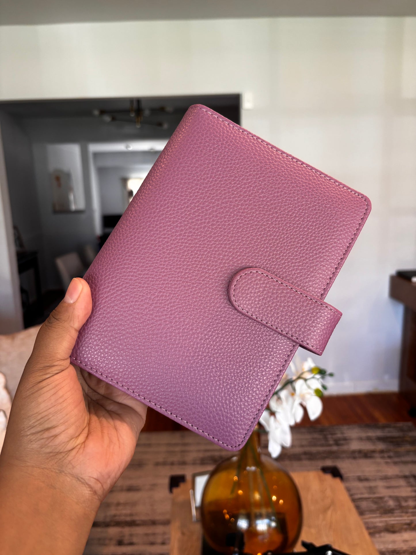 The Soft Life Ring Cover | Pebble Leather | True A6
