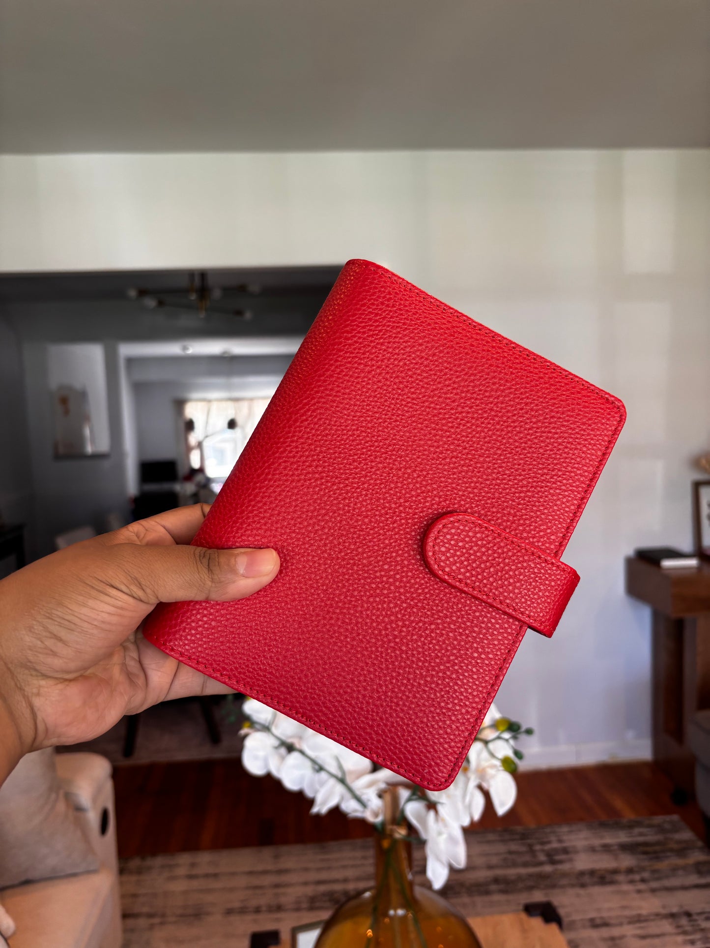The Soft Life Ring Cover | Pebble Leather | True A6