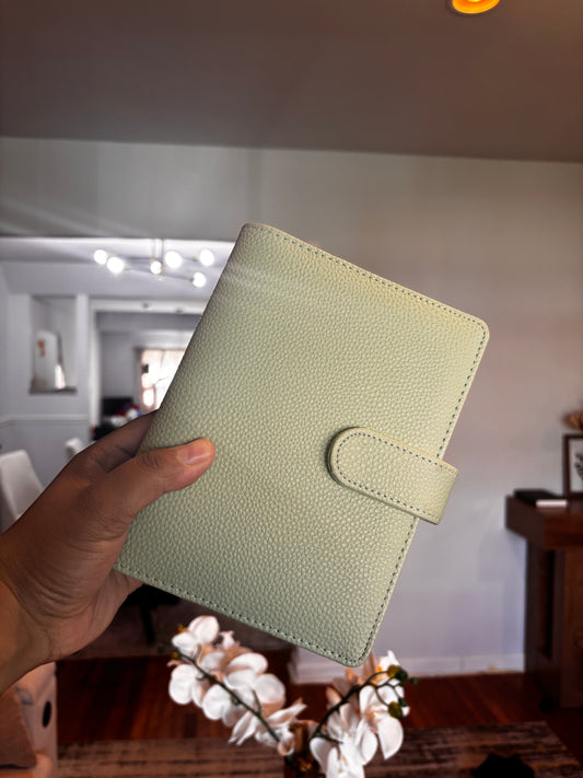 The Soft Life Ring Cover | Pebble Leather | True A6