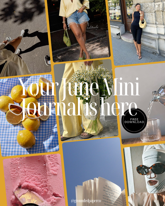 Free June Mini Journal